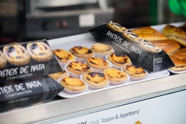 Pastel de Nata, a famous Portuguese dessert