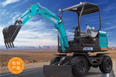 jg30s wheel excavator 2.5Ton MT Drive