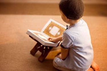 reading holy Quran