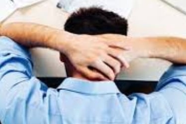 حالة من القلق أو التوتر النفسي الناتج عن موقف صعب التوتر