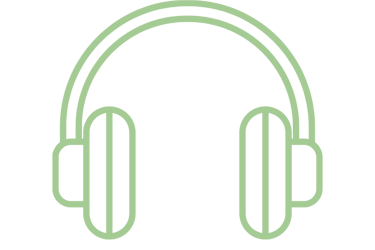 Listen on the go icon