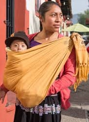 rebozo use
