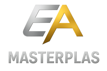 Logo EA Masterplas sobre fondo transparente