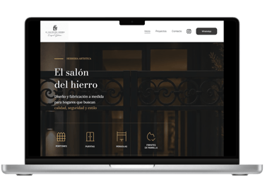Mockup para Planes en Mares Estudio Web