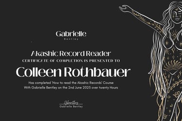Akashic Record Reader Certification Colleen Rothbauer