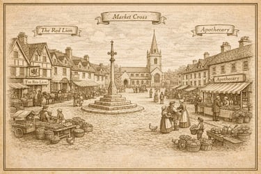 A Regency town square