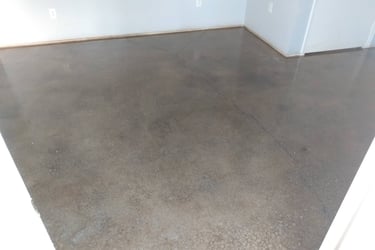 a room with a white wall and a white wall