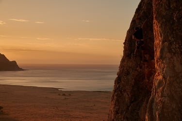 San Vito Lo Capo climbing al tramonto