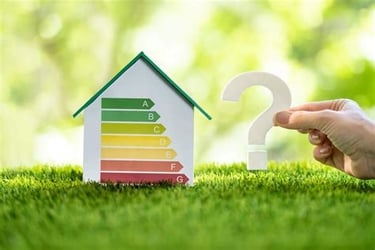 „Energieberater führt eine Vor‑Ort‑Analyse am Wohngebäude durch, energetischen Zustand des Hauses 