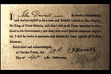 British Loyalty Oath