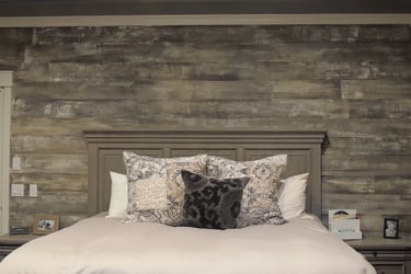 wood look wall