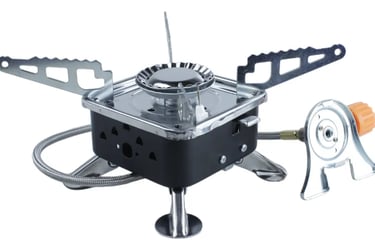 Fogareiro Átomo com Regulagem de Chamas NTK (Melhor para trilha e mochileiros)