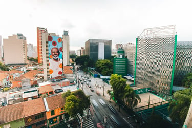O Rei na Rua: Gilberto Gil ganha mural gigante em frente ao Allianz Parque