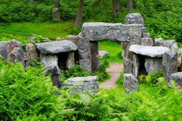 The druids temple in North Yorkshire. A kind of mini Stonehenge 