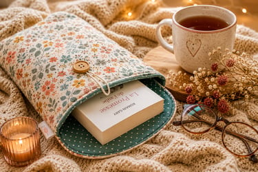 pochette de livre artisanale