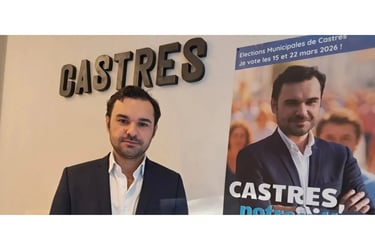Élection unicipale Castres 2026 ⏐ Guillaume ARCESE veut relancer le centre ville de Castres