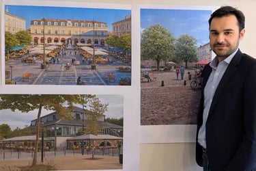 Municipale castres 2026 : Guillaume ARCESE veut relancer l'économie du centre ville