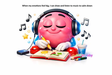 babykidslullaby printable emotional tools Little Kids Feeling