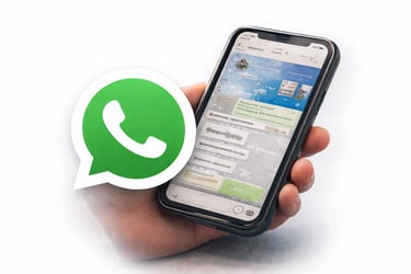 Direct communication via WhatsApp for fast client support and business inquiries