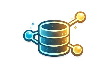 Scalable system icon representing data growth, automation, and expanding business performance