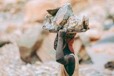 image qui montre les cailloux portées  pour comprendre où il y a des tensions