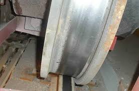 crane wheel wear to face