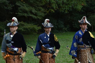 "The Boys Are Back in Town" - Yabusame archers at Meiji Jingu, Tokyo, Japan