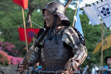 "Onward" - Hyakumangoku Parade in Kanazawa, Japan
