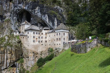 slovenia private driver ljubljana tours Predjama castle