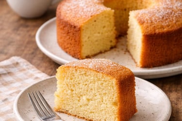 bolo simples fofinho com poucos ingredientes caseiro