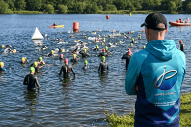 Open Water Swimming Coaching Cheshire. James Oswald Coaching