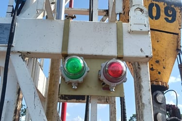 sistema de alerta y prevención a todo el personal en operaciones