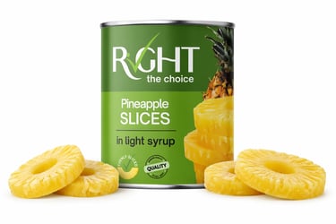 Right Canned Food - Pineapple Slices