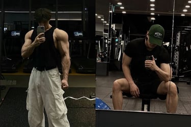 Cách tạo dáng chụp ảnh trước gương cho nam tập gym khoe body săn chắc