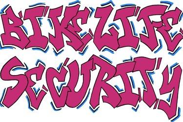 Logo di un club motociclistico chiamato Bike Life Security