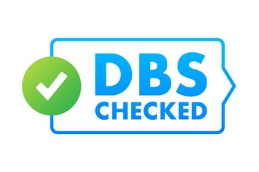 DBS logo showing that our physiotherapist are clear from DBS