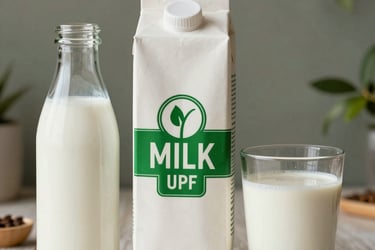 A wicker fruit basket on a wooden table containing a bunch of bananas, two red apples, and two yellow pears.