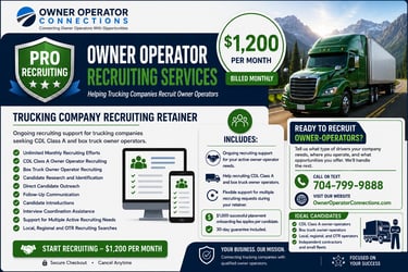 Owner Operator Recruiting Services