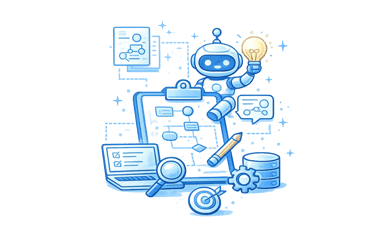 AI consulting illustration