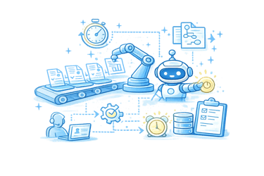 AI automation illustration