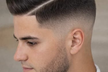 Mid Fade Taper Haircut 1