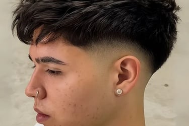 Mid Fade Taper Haircut 2