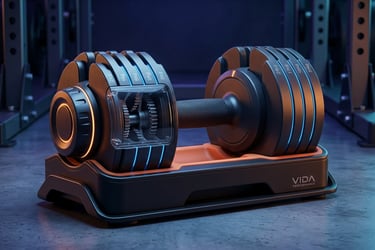 Halteres 2026: seletor de carga em aço e design compacto para sobrecarga progressiva em casa