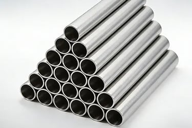 Seamless and welded titanium tubes