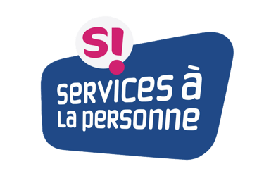 Logo officiel des Services à la Personne, éligibles au crédit d'impôt de 50 %