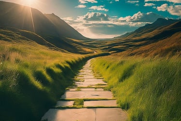a beautiful path