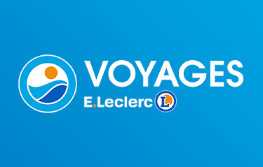 Logo de Voyages Leclerc et de son live shopping