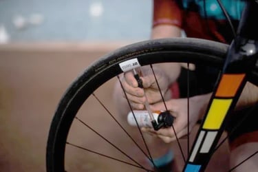 bombe anti crevaison vélo