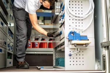 Lentynos mikroautobusams