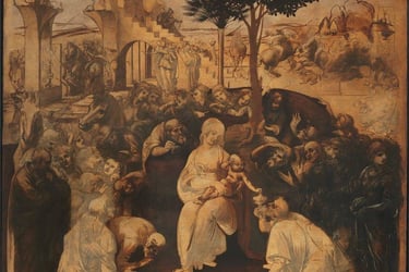 'TheImage of Adoration of the Magi' by Gentile da Fabriano